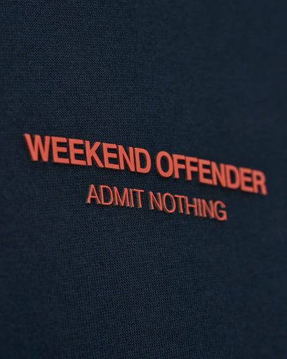 Weekend Offender Cobain Hoodie // NAVY