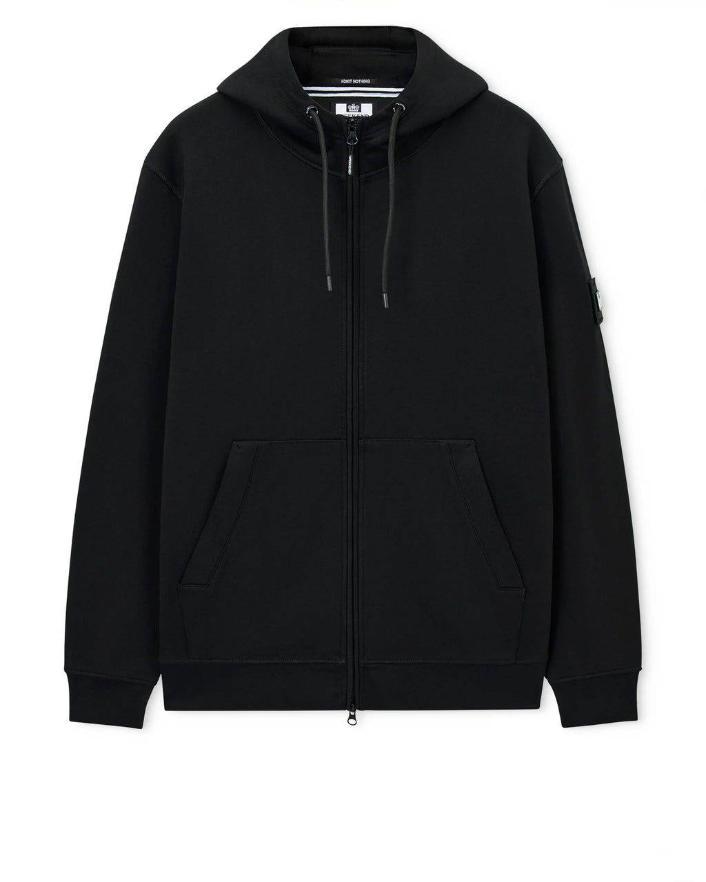 Weekend Offender Winton Zip Hoodie // BLACK
