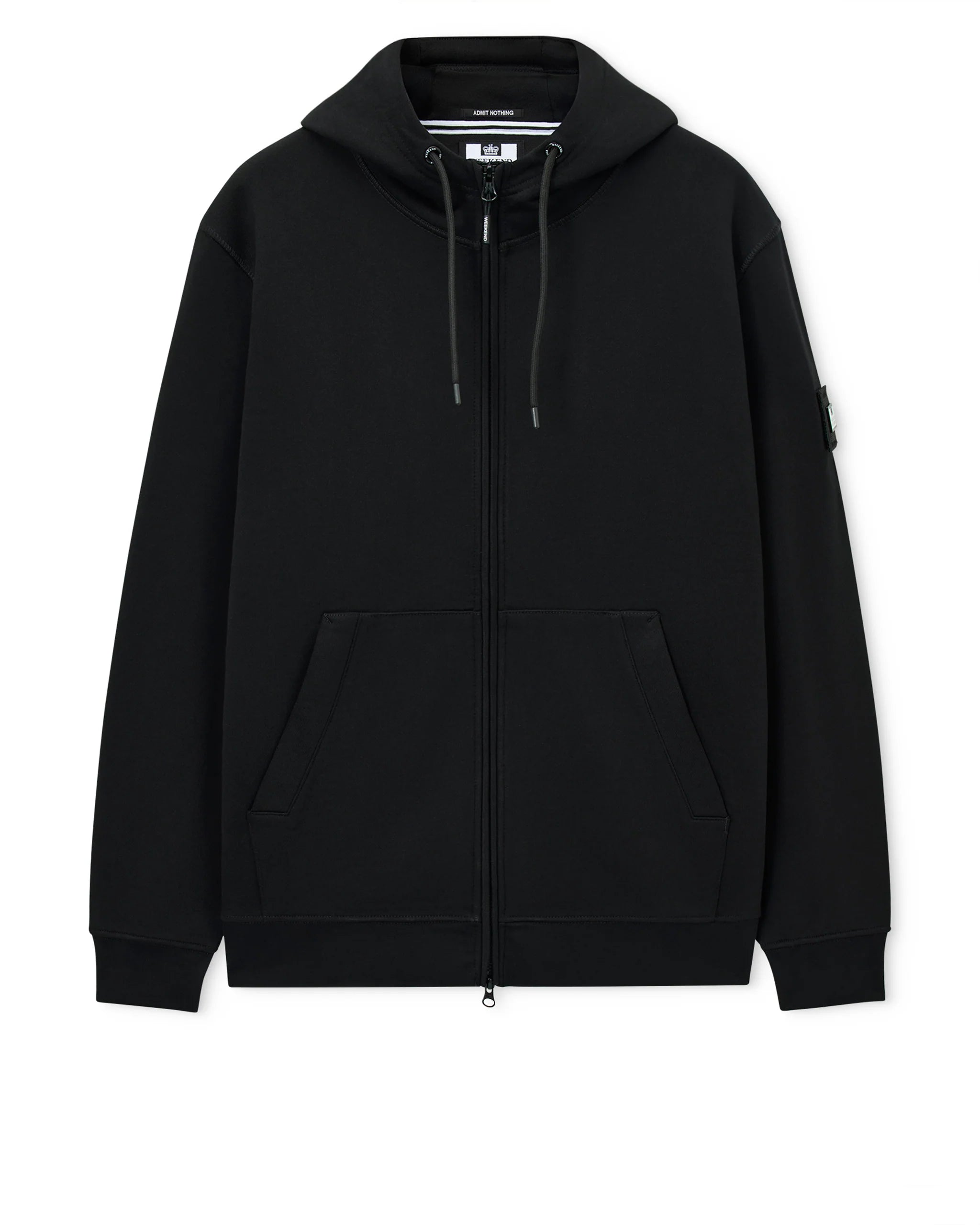 Weekend Offender Winton Zip Hoodie // BLACK