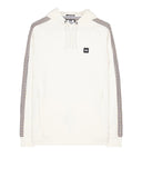 Weekend Offender Lo Sung Check Sleeve Hood // WINTER WHITE