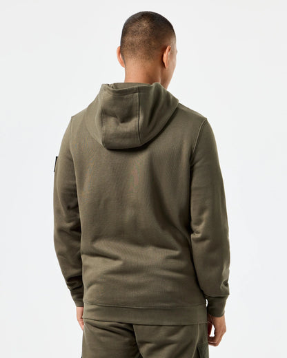 Weekend Offender Daponte Zip Hoodie // CASTLE GREEN