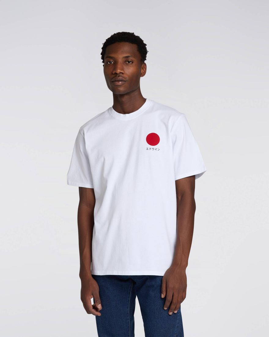 Edwin Japanese Sun Tee // WHITE