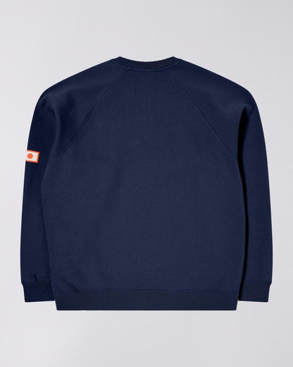 Edwin Katakana Retro Sweatshirt // MATITIME BLUE