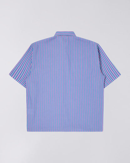 Edwin Toledo Shirt S/S // NAVY/PINK