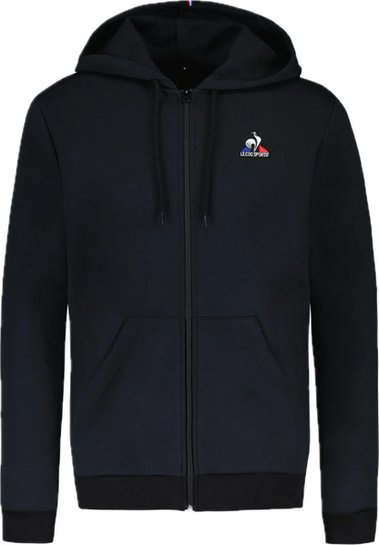 Le Coq Sportif ESS Zip Hood // SVART