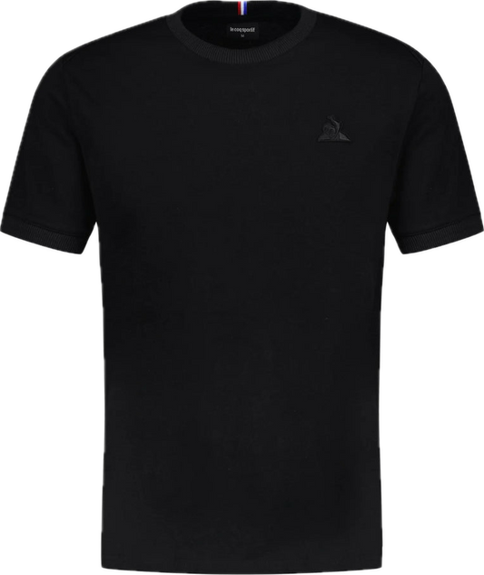 Le Coq Sportif Ton Sur Ton Tee 2410404 // BLACK