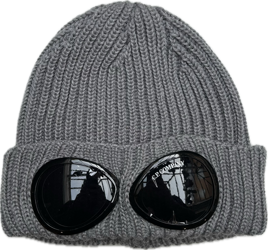 C.P. Company Goggle Beanie Heavy Knit // GREY M93