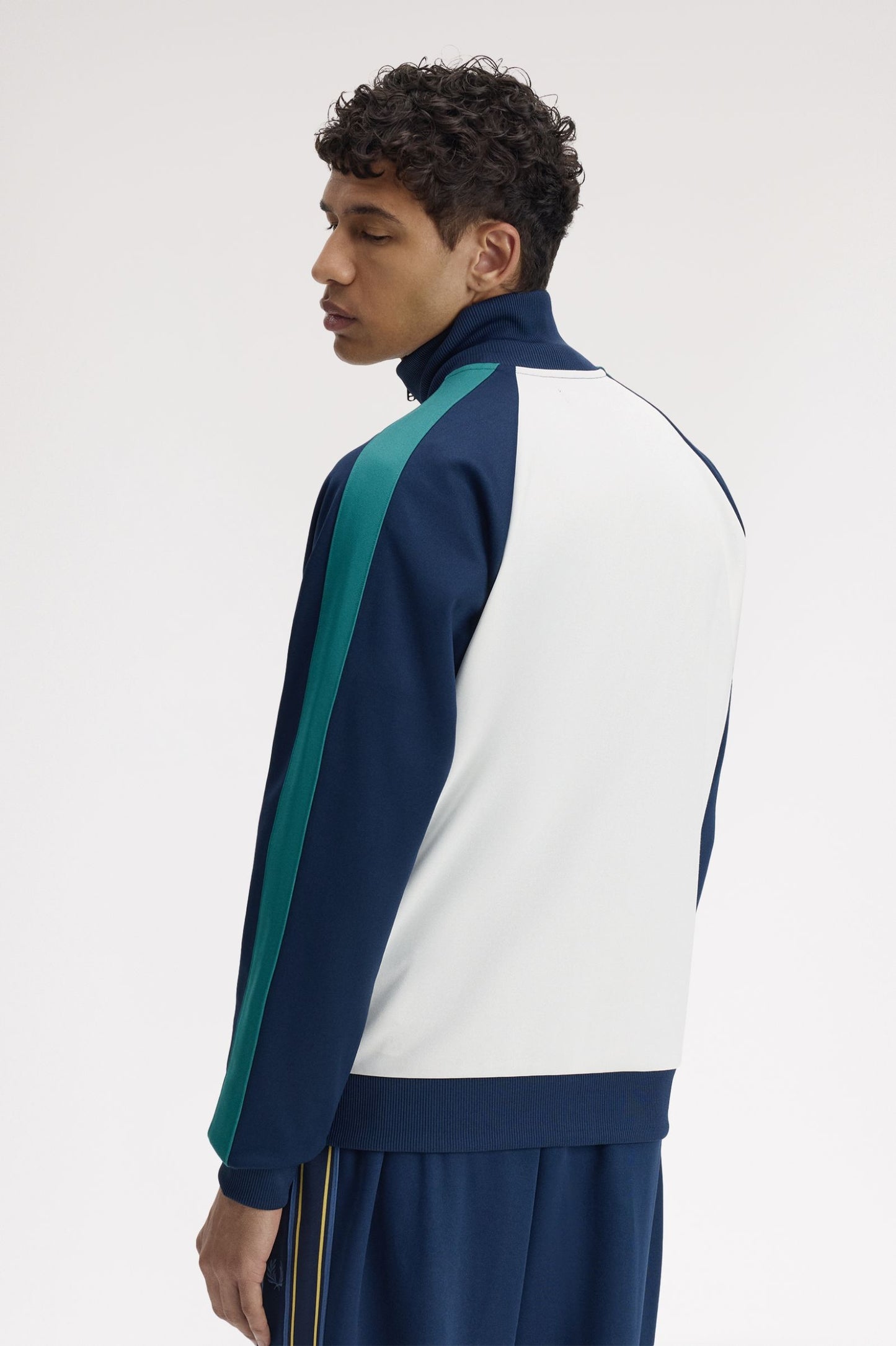 Fred Perry J2327 Track Jacket // SNOW WHITE 129