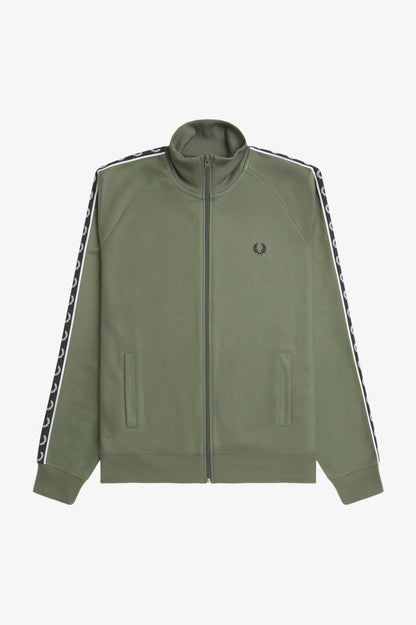 Fred Perry Taped Track Jacket J4620  // GREEN Z50