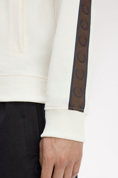 Fred Perry Contrast Tracktop J5557 // ECRU/BURNT 42A