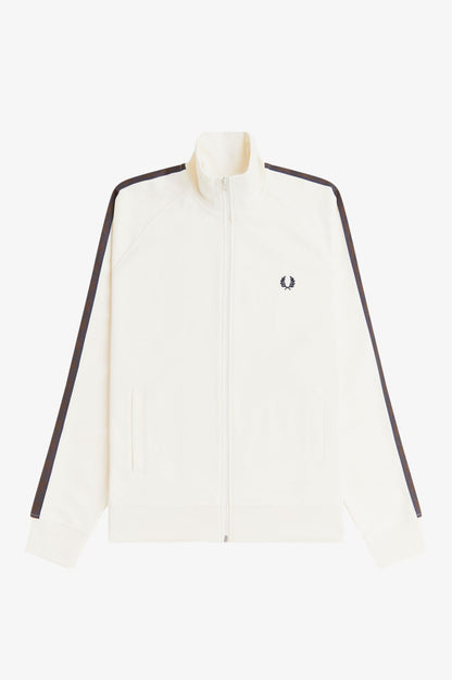 Fred Perry Contrast Tracktop J5557 // ECRU/BURNT 42A