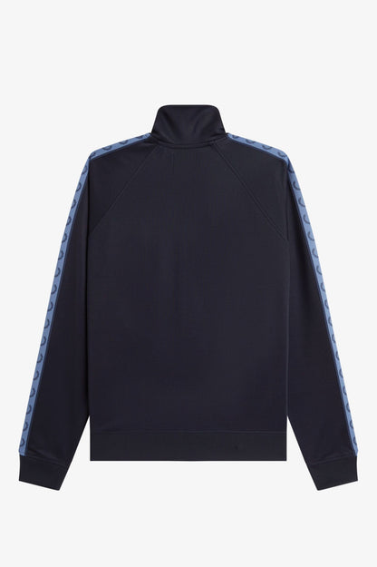 Fred Perry J5557 Contrast Tape Ringer Track Jacket // NAVY 93A