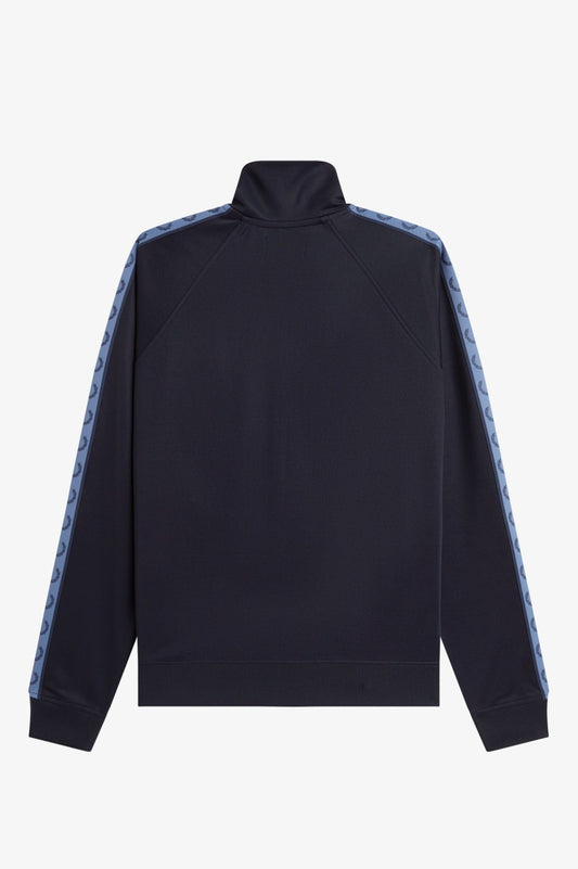 Fred Perry J5557 Contrast Tape Ringer Track Jacket // NAVY 93A