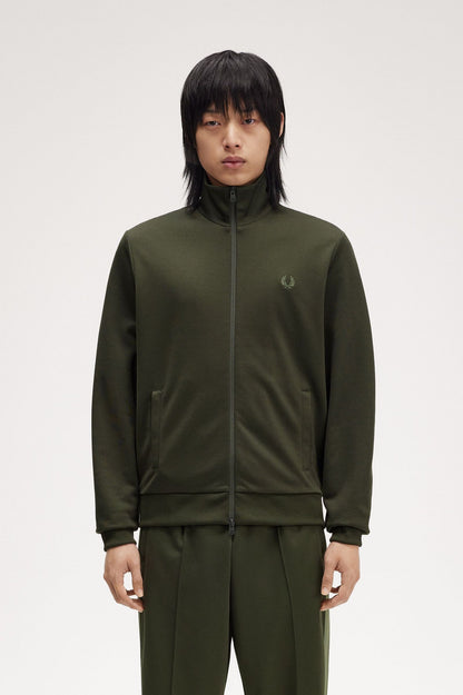 Fred Perry Track Jacket J7826 // HUNTING GREEN 408