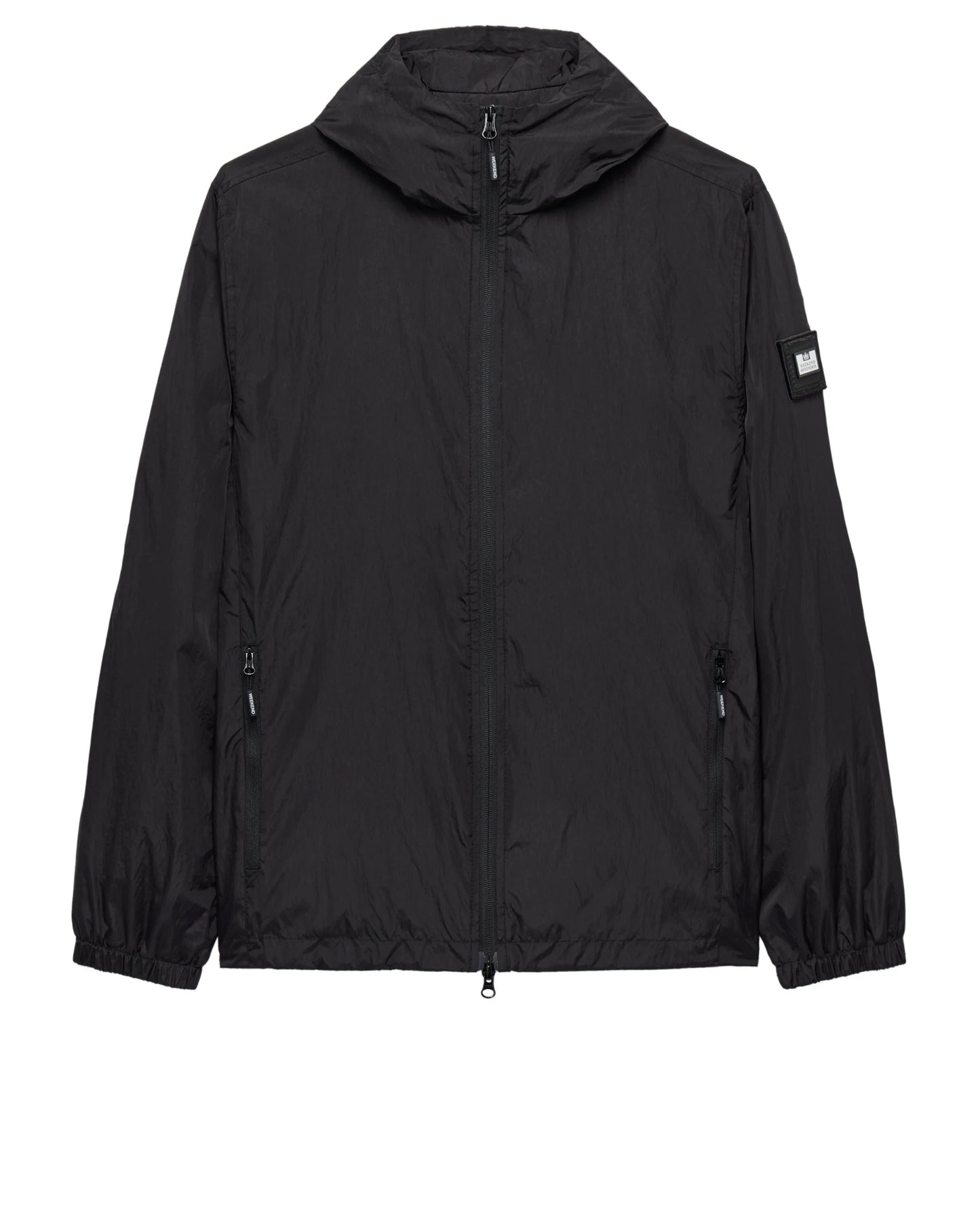 Weekend Offender Technician Windbreaker Jacket // BLACK