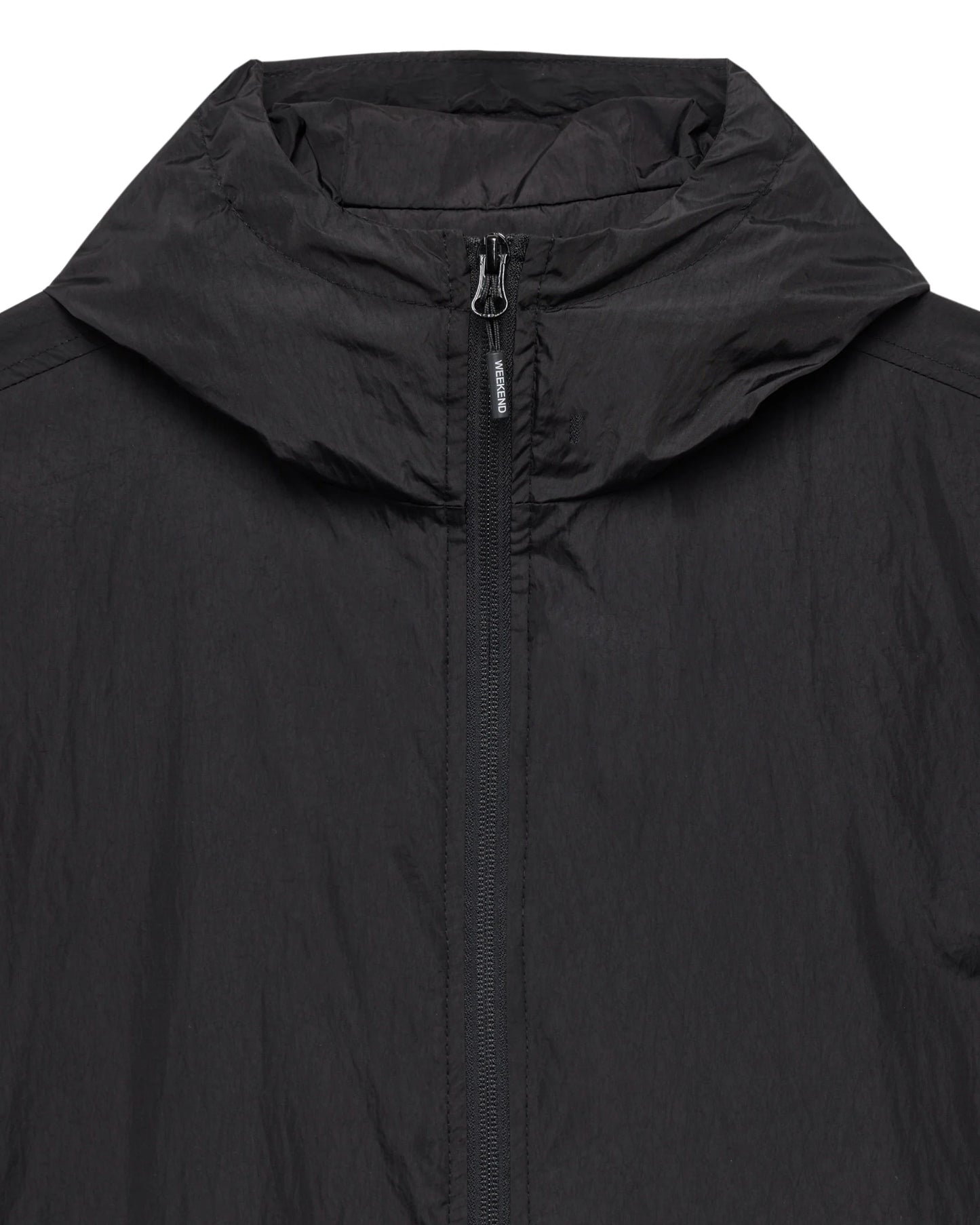 Weekend Offender Technician Windbreaker Jacket // BLACK