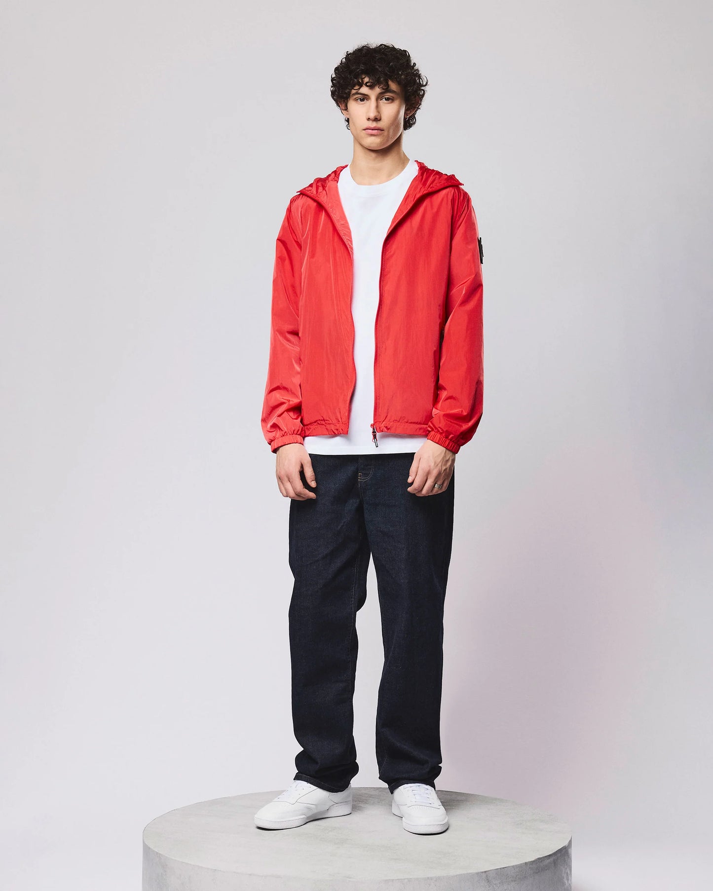 Weekend Offender Technician Mesh Lined Jacket // WATERMELON