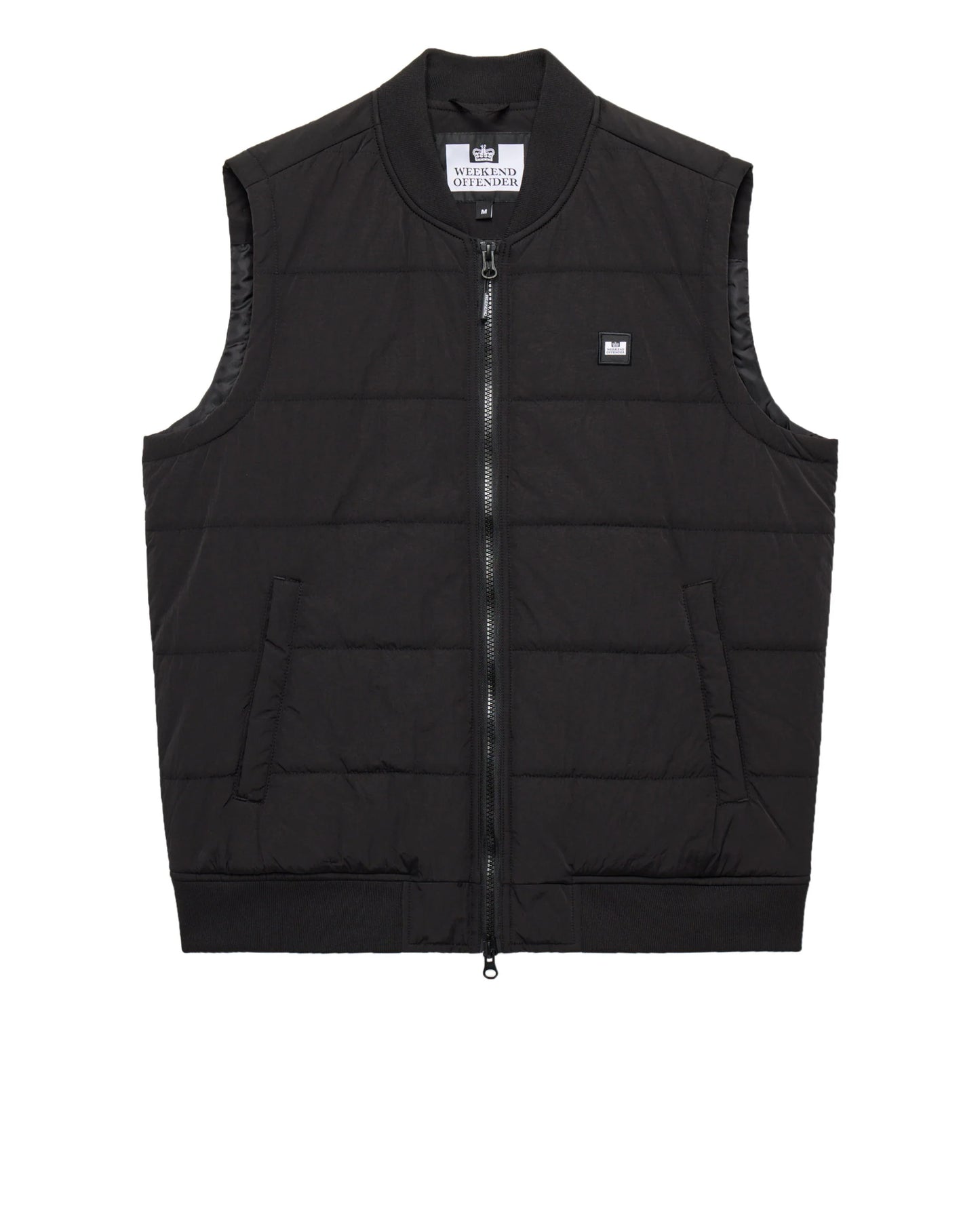 Weekend Offender Saharun Gilet // BLACK