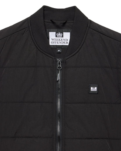 Weekend Offender Saharun Gilet // BLACK