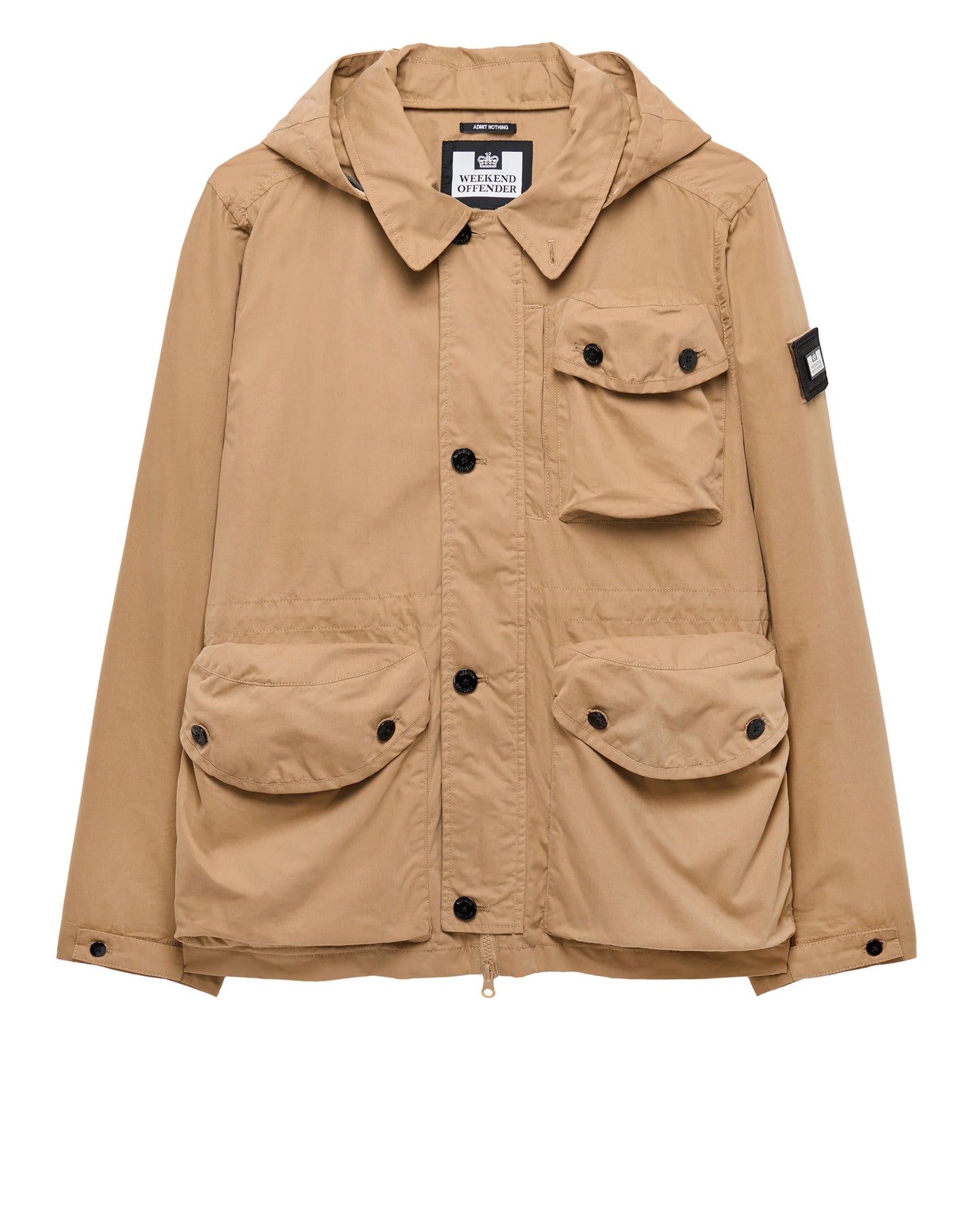 Weekend Offender Harpocrates Field Jacket // STONE