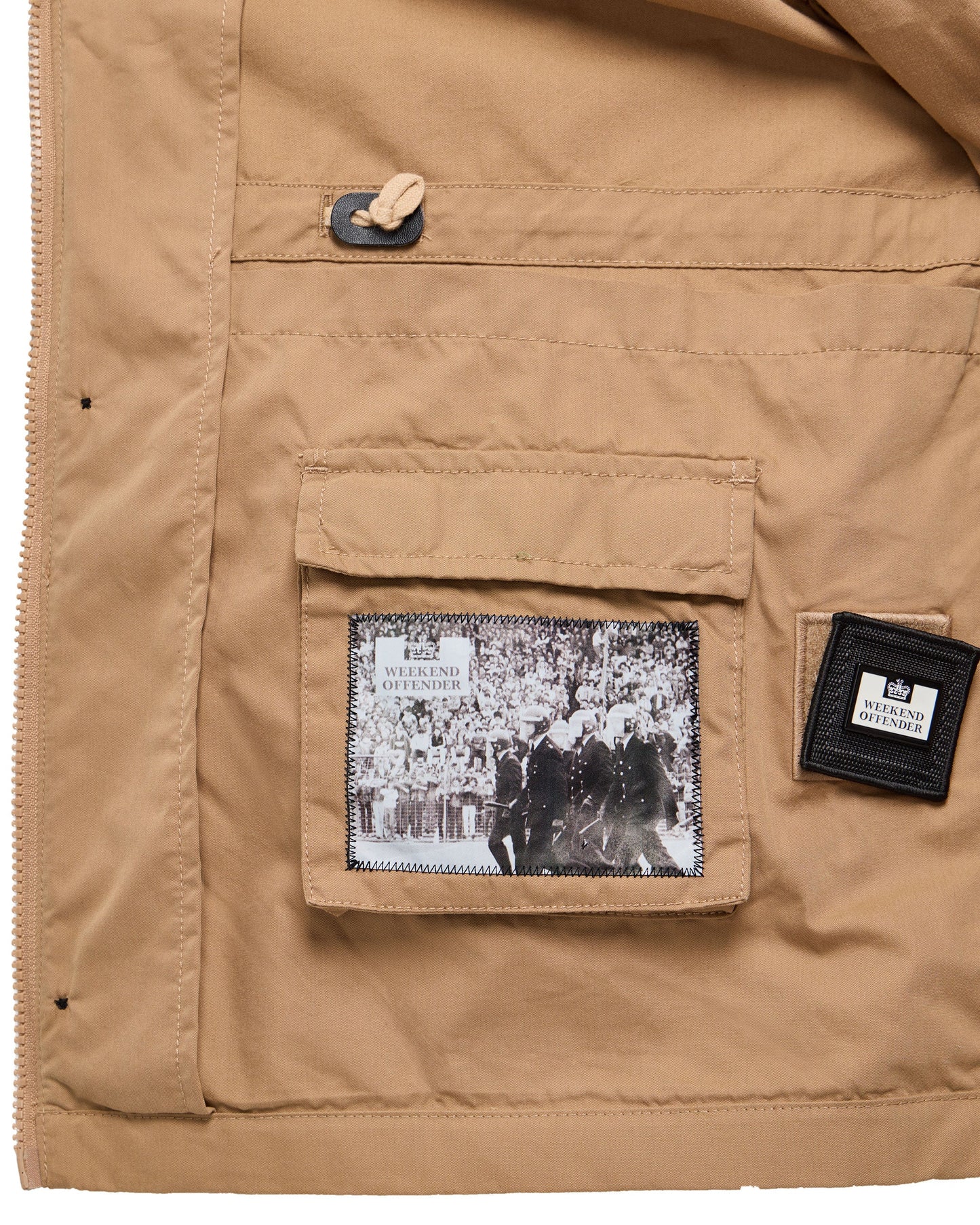 Weekend Offender Harpocrates Field Jacket // STONE