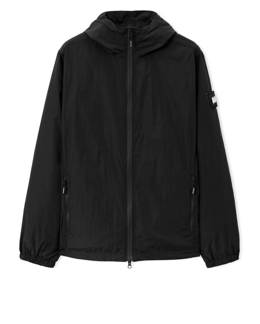 Weekend Offender Technician Windbreaker Jacket // BLACK