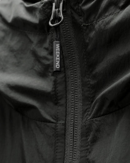 Weekend Offender Technician Windbreaker Jacket // BLACK