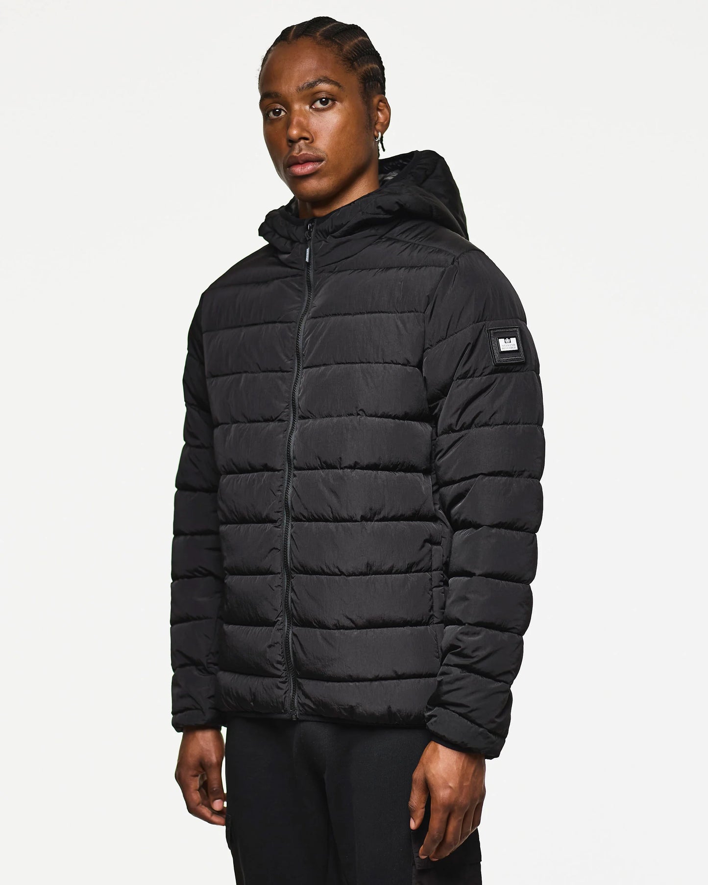 Weekend Offender La Guardia Puffer Jacket // BLACK