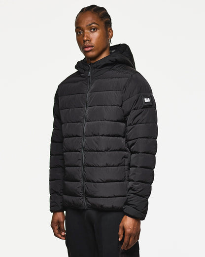 Weekend Offender La Guardia Puffer Jacket // BLACK