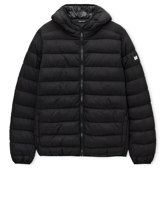 Weekend Offender La Guardia Puffer Jacket // BLACK