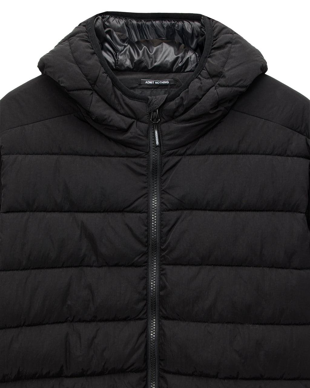 Weekend Offender La Guardia Puffer Jacket // BLACK