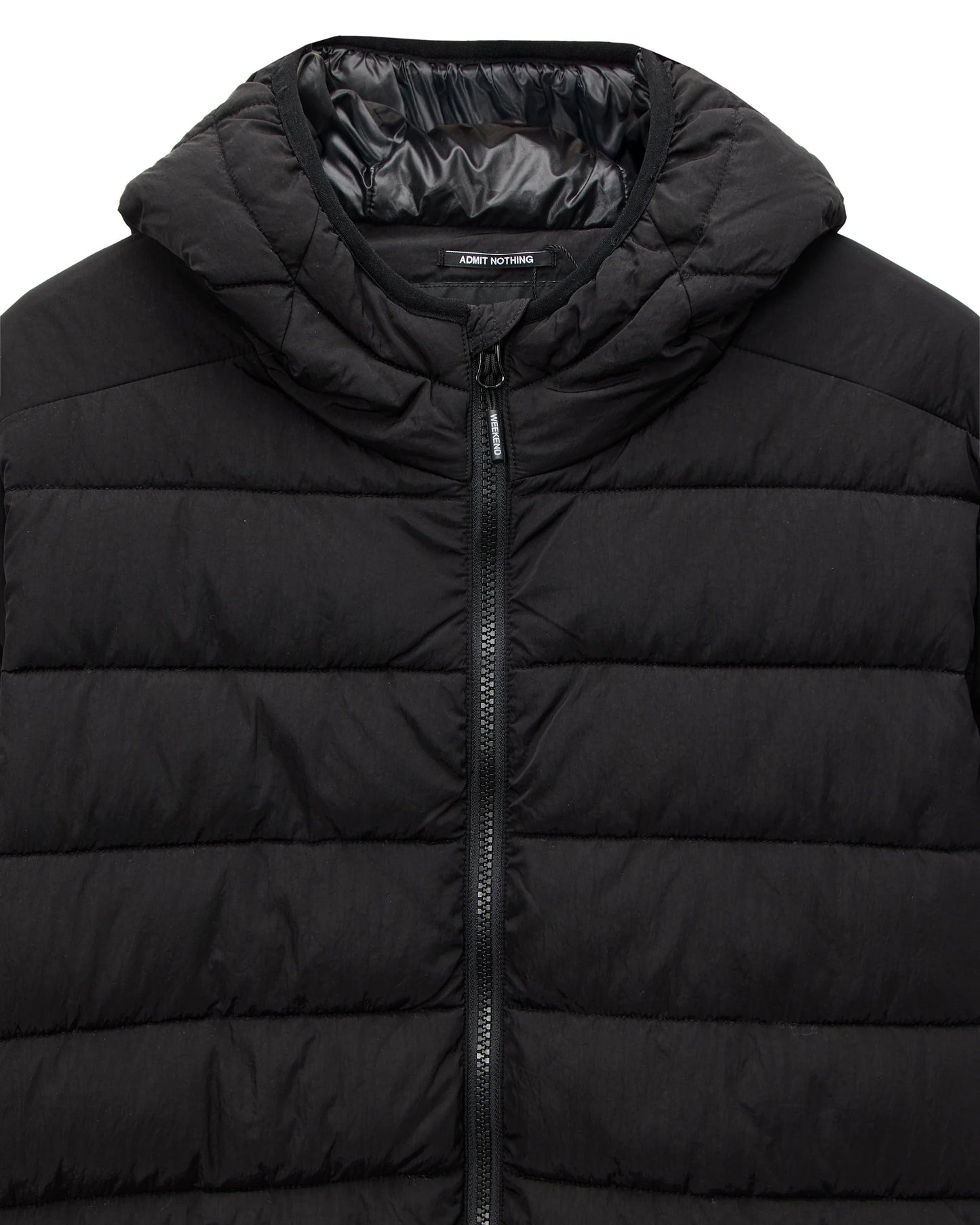 Weekend Offender La Guardia Puffer Jacket // BLACK