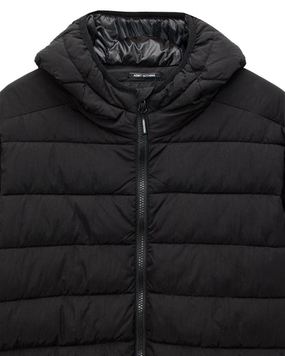 Weekend Offender La Guardia Puffer Jacket // BLACK