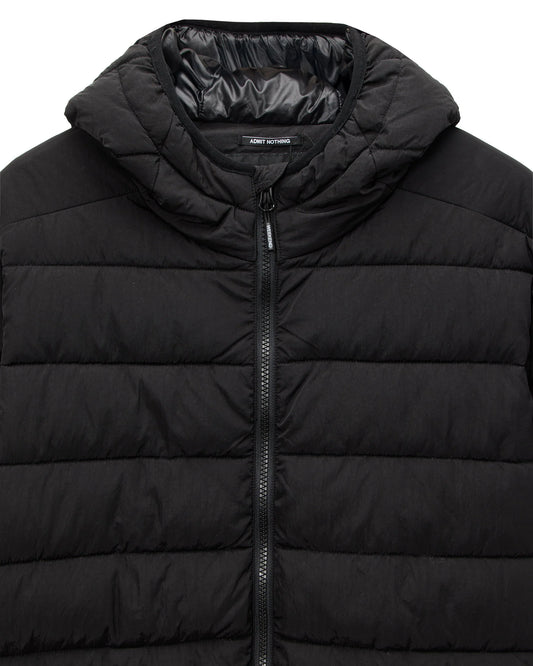Weekend Offender La Guardia Puffer Jacket // BLACK