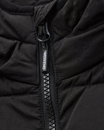 Weekend Offender La Guardia Puffer Jacket // BLACK