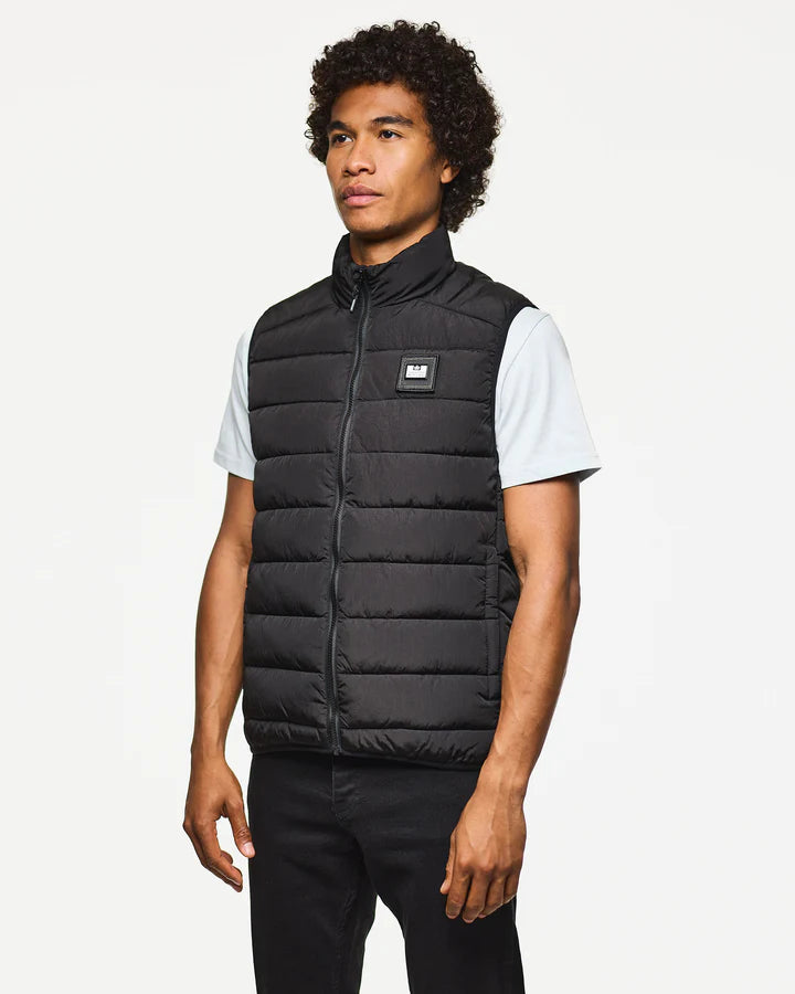 Weekend Offender Gacha Padded Gilet // BLACK