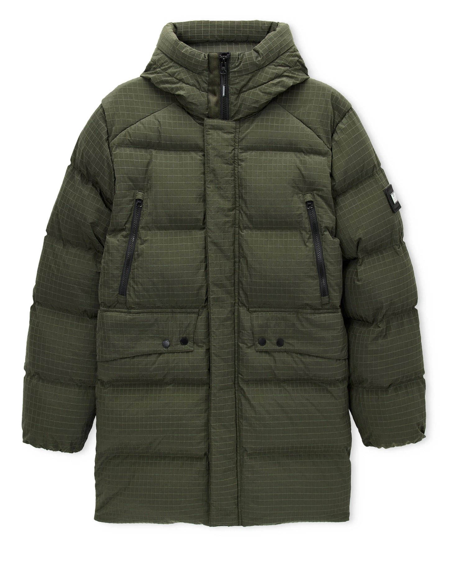 Weekend Offender Lombardo Longline Primaloft Jacket // FOREST GREEN