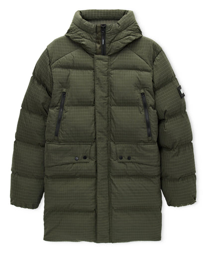 Weekend Offender Lombardo Longline Primaloft Jacket // FOREST GREEN