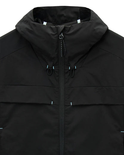 Weekend Offender Guadalajara Windbreaker Jacket // BLACK