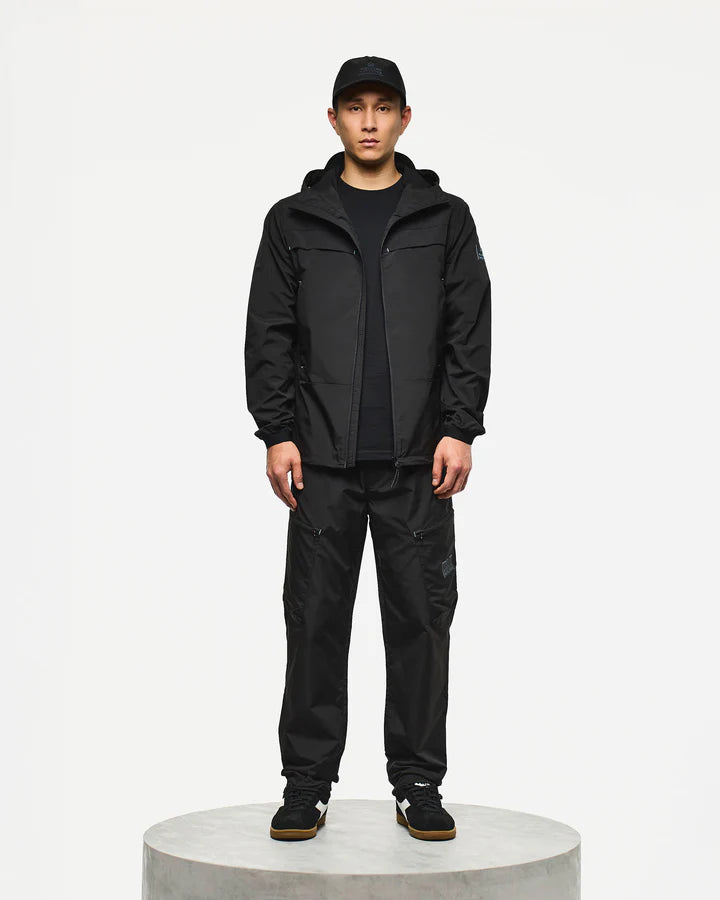 Weekend Offender Guadalajara Windbreaker Jacket // BLACK