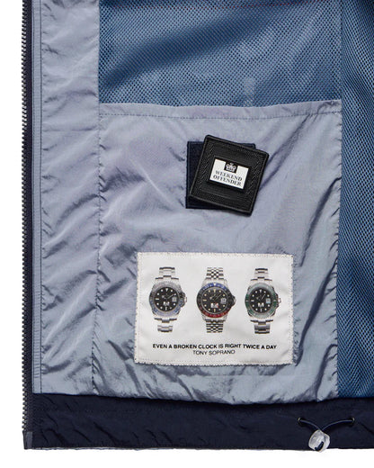 Weekend Offender Parissa Windbreaker // NAVY/BLUE