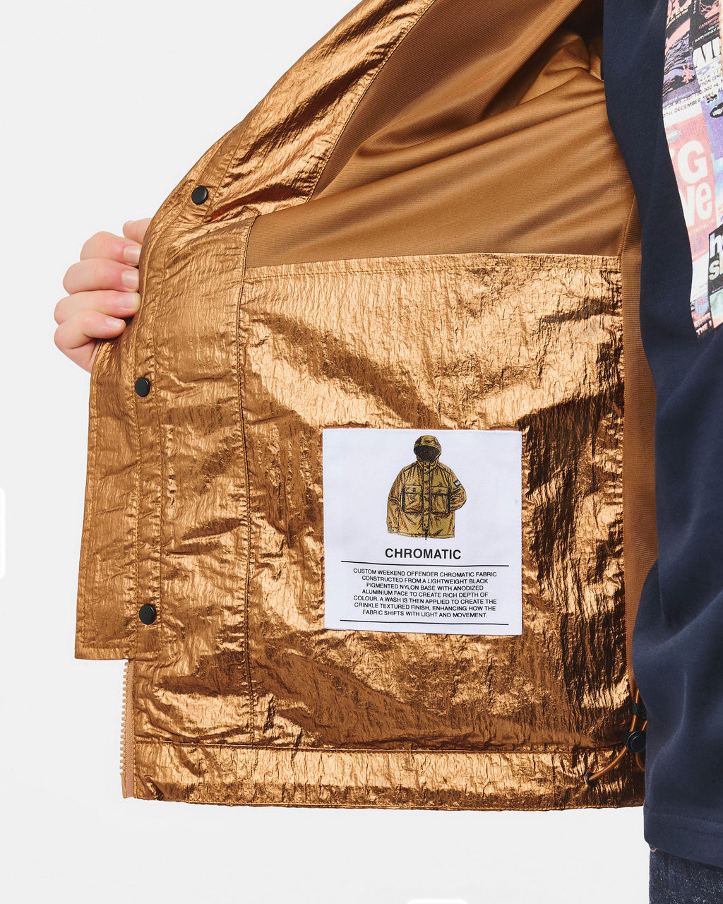 Weekend Offender Sangudo Jacket // CHROMATIC BRONZE