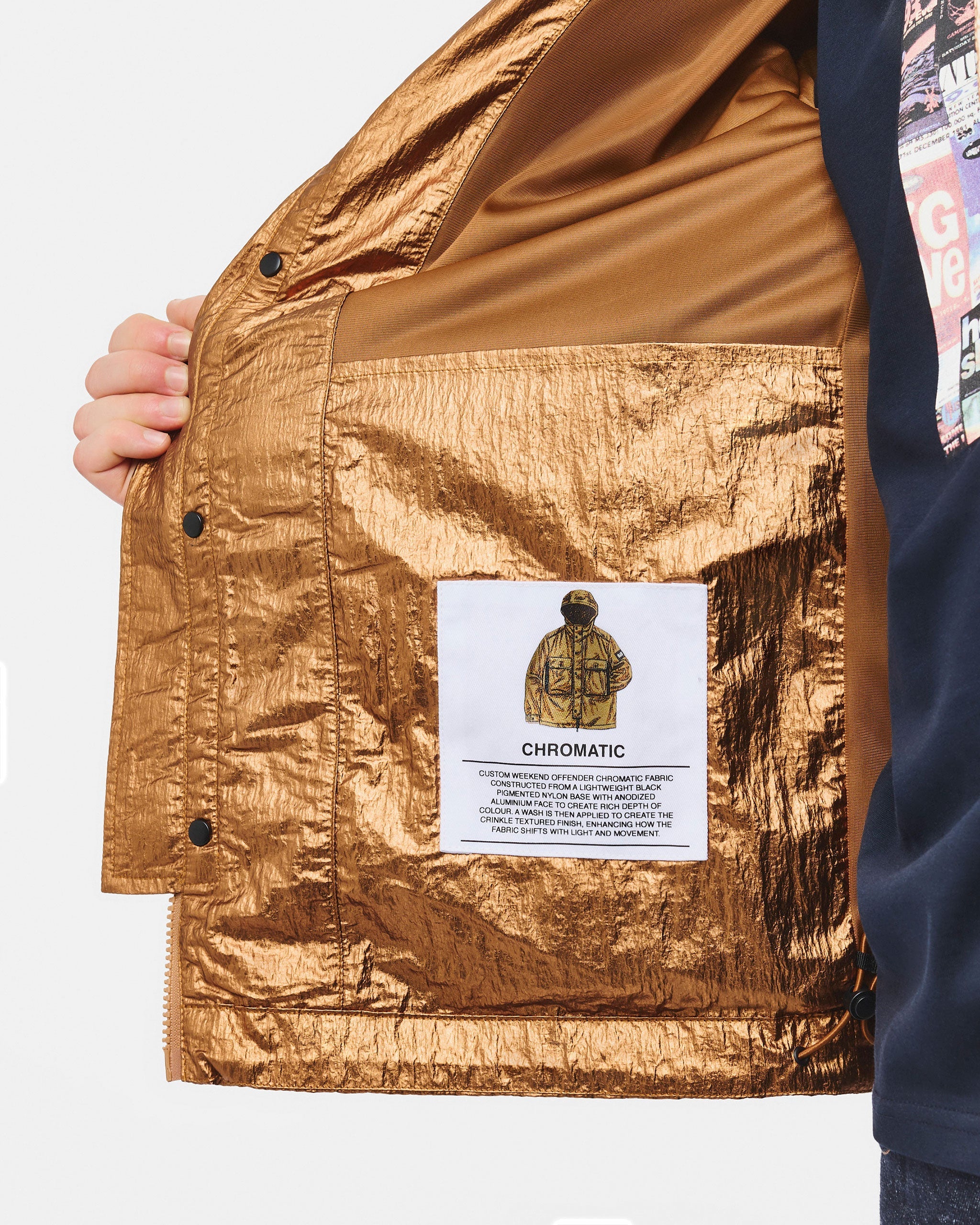 Weekend Offender Sangudo Jacket // CHROMATIC BRONZE