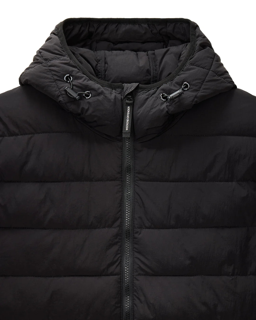 Weekend Offender La Guardia Padded Jacket // BLACK