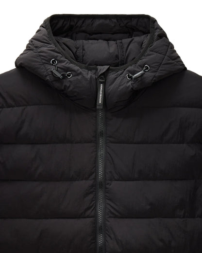 Weekend Offender La Guardia Padded Jacket // BLACK