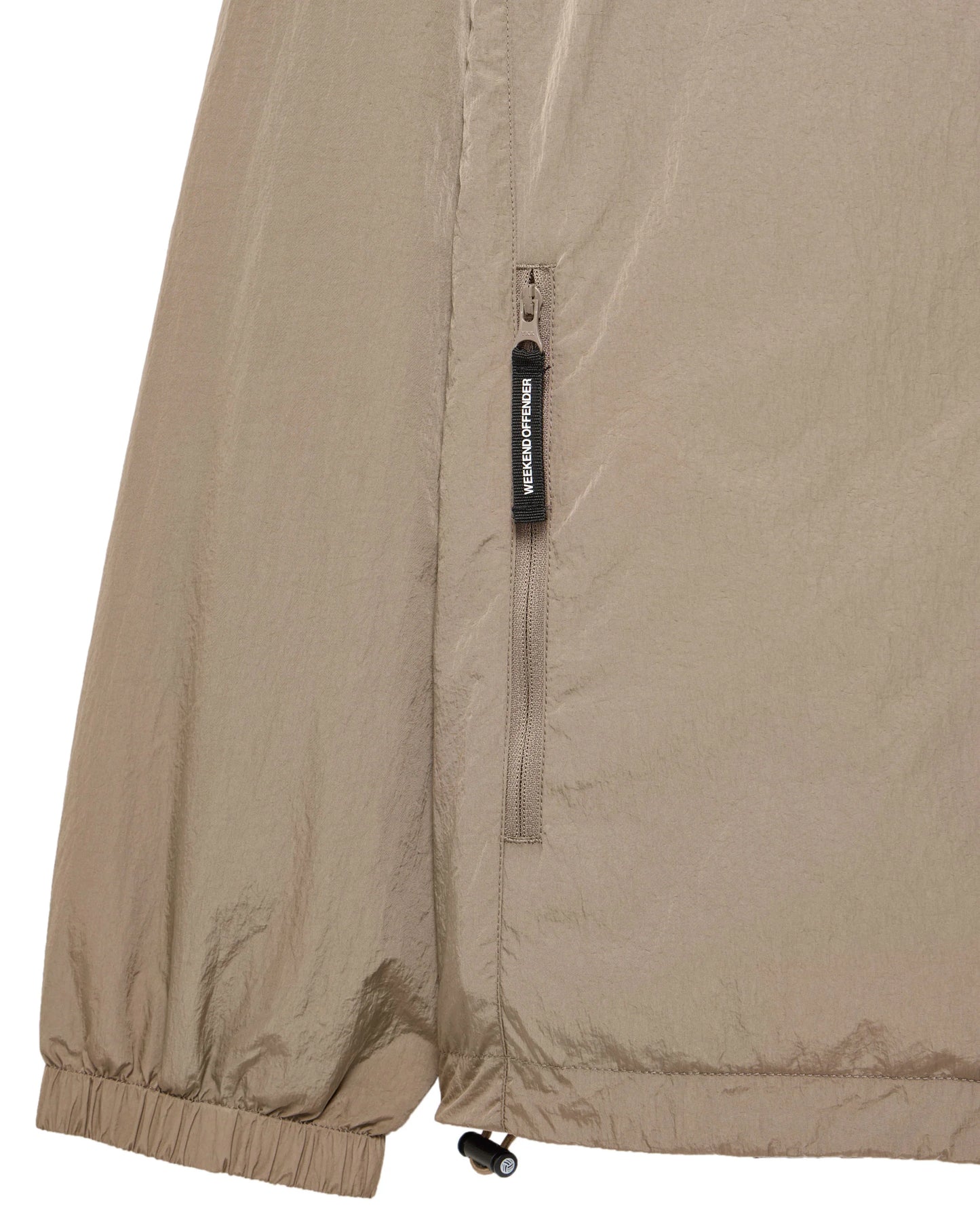 Weekend Offender Technician Fleece Jacket // MOCHA BROWN