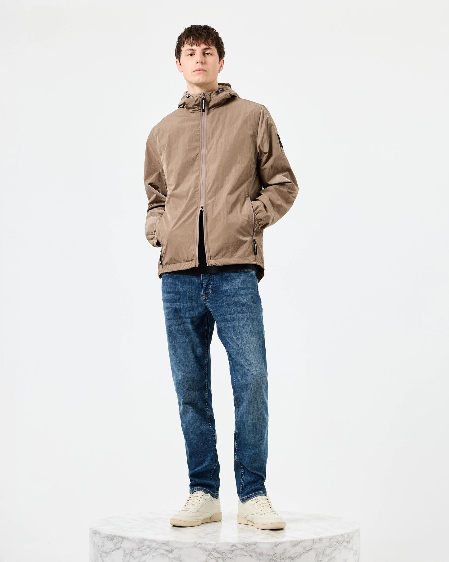 Weekend Offender Technician Fleecejacka // MOCHA BROWN