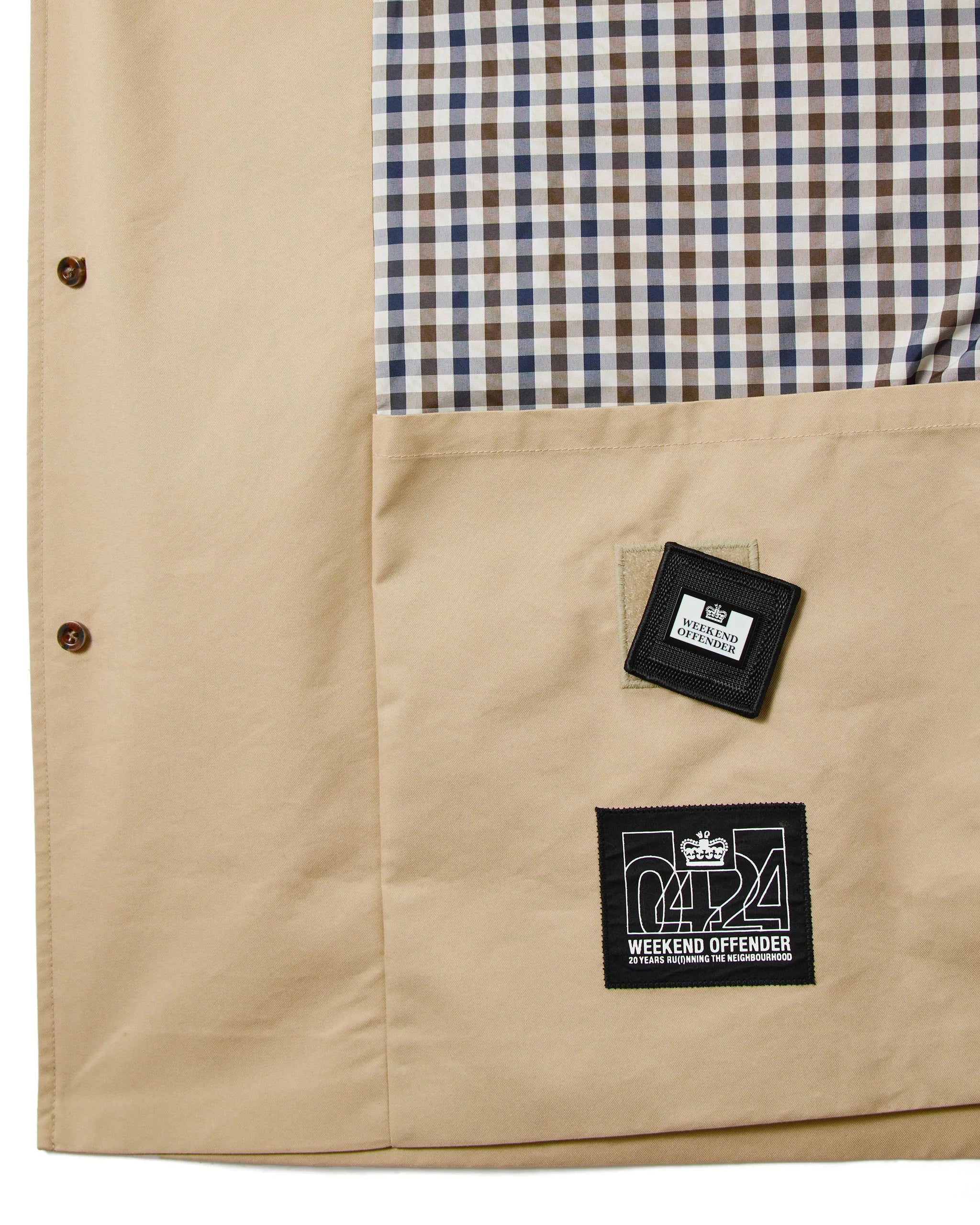 Weekend Offender Whitehouse Mac Jacket // STONE