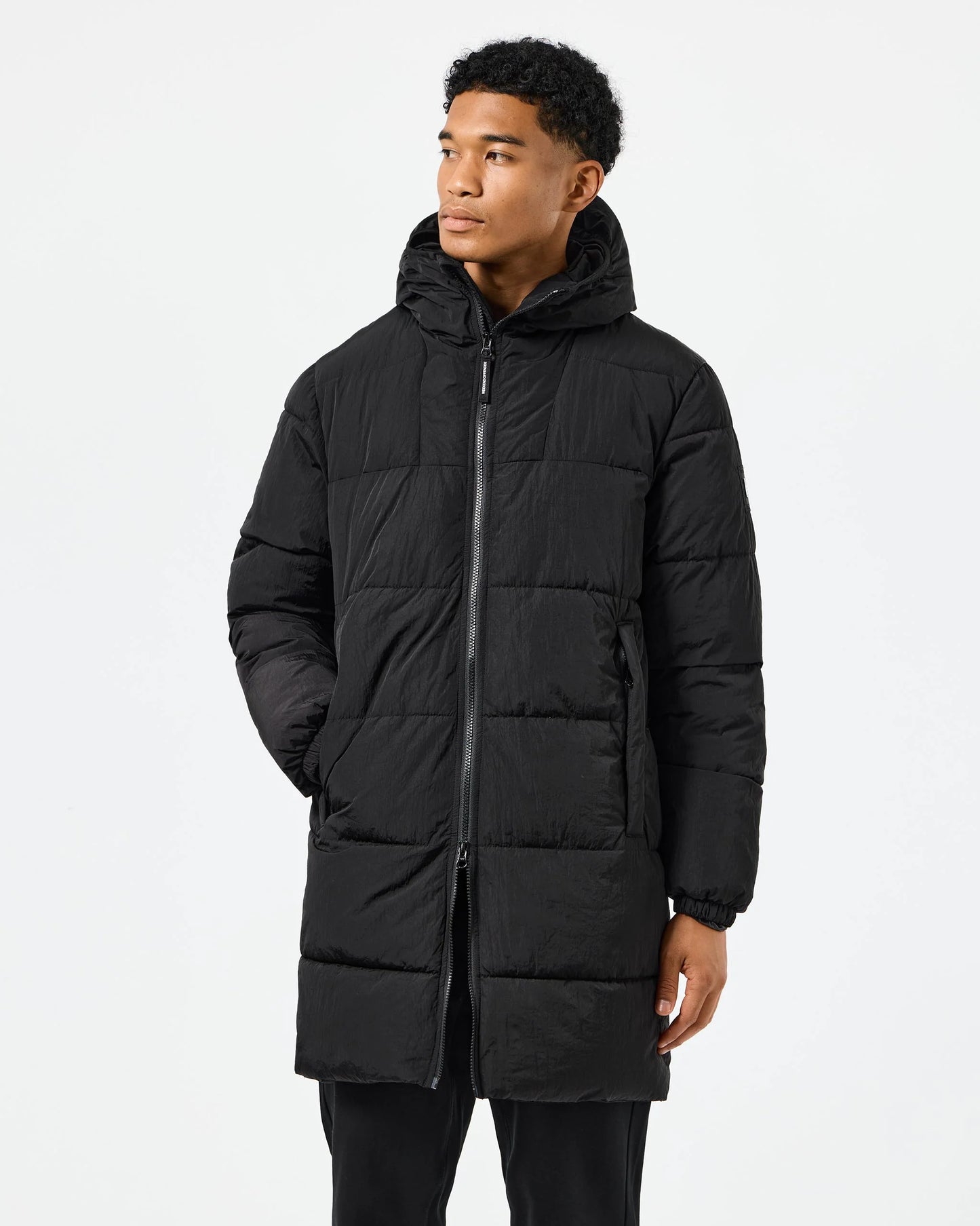 Weekend Offender Capelli Padded Jacket // BLACK