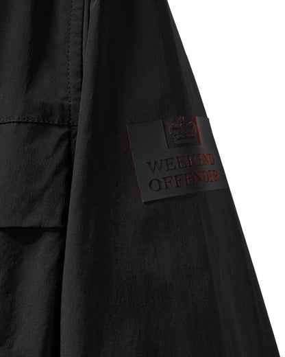 Weekend Offender Talamanca Windbreaker Jacket // SVART